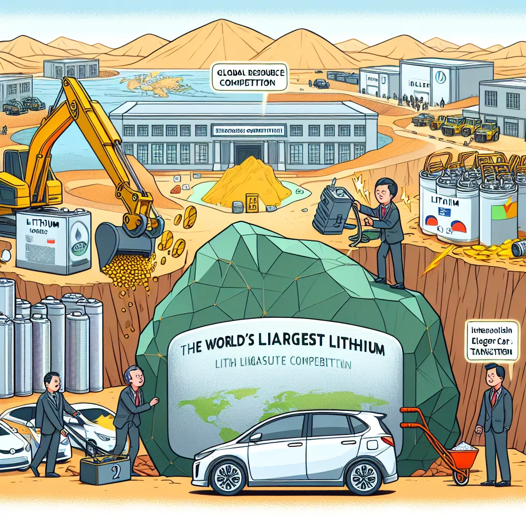 세계 최대 리튬 매장량 발견, 글로벌 자원 경쟁 가열