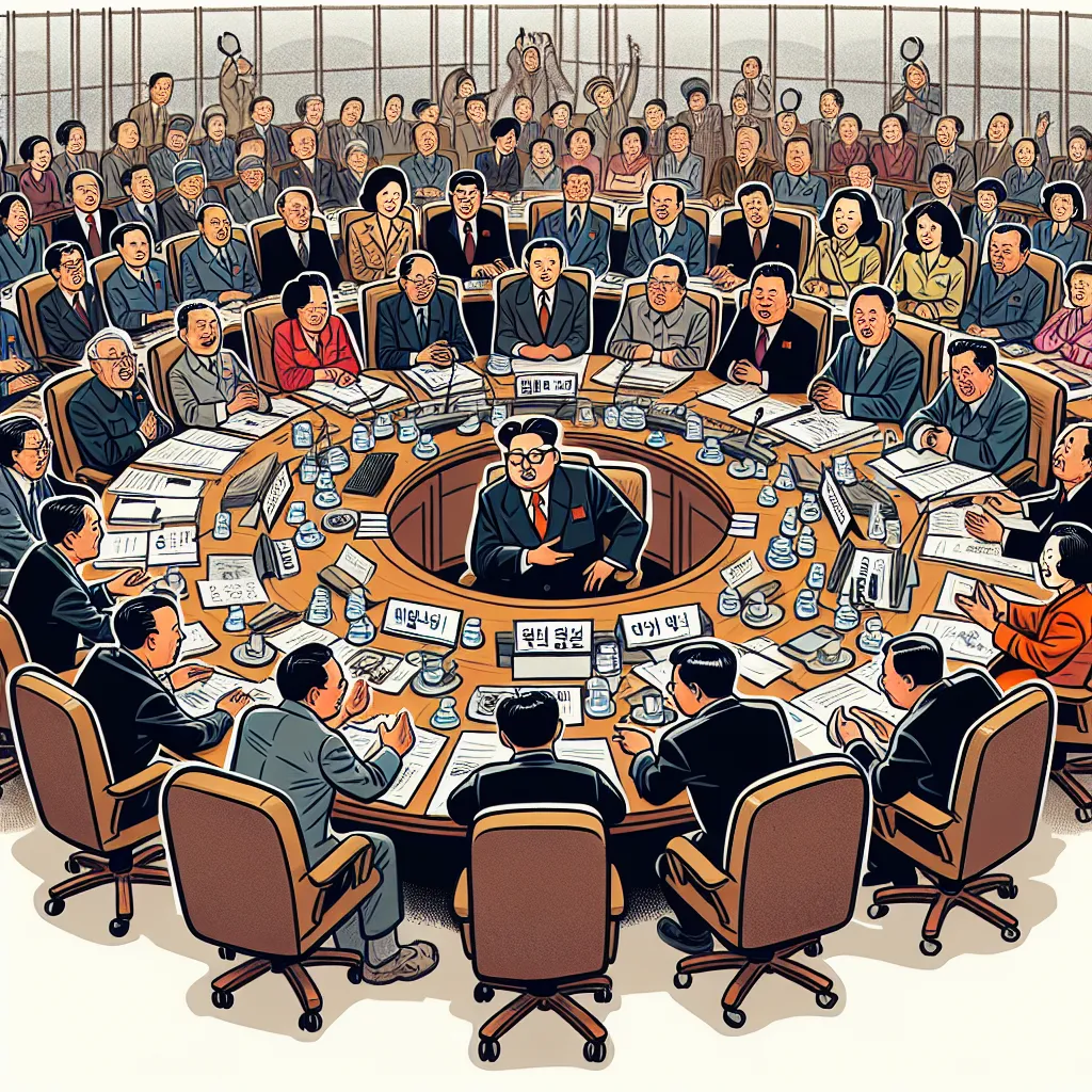 북한 내각회의 확대회의, 올해 경제개발 계획 논의