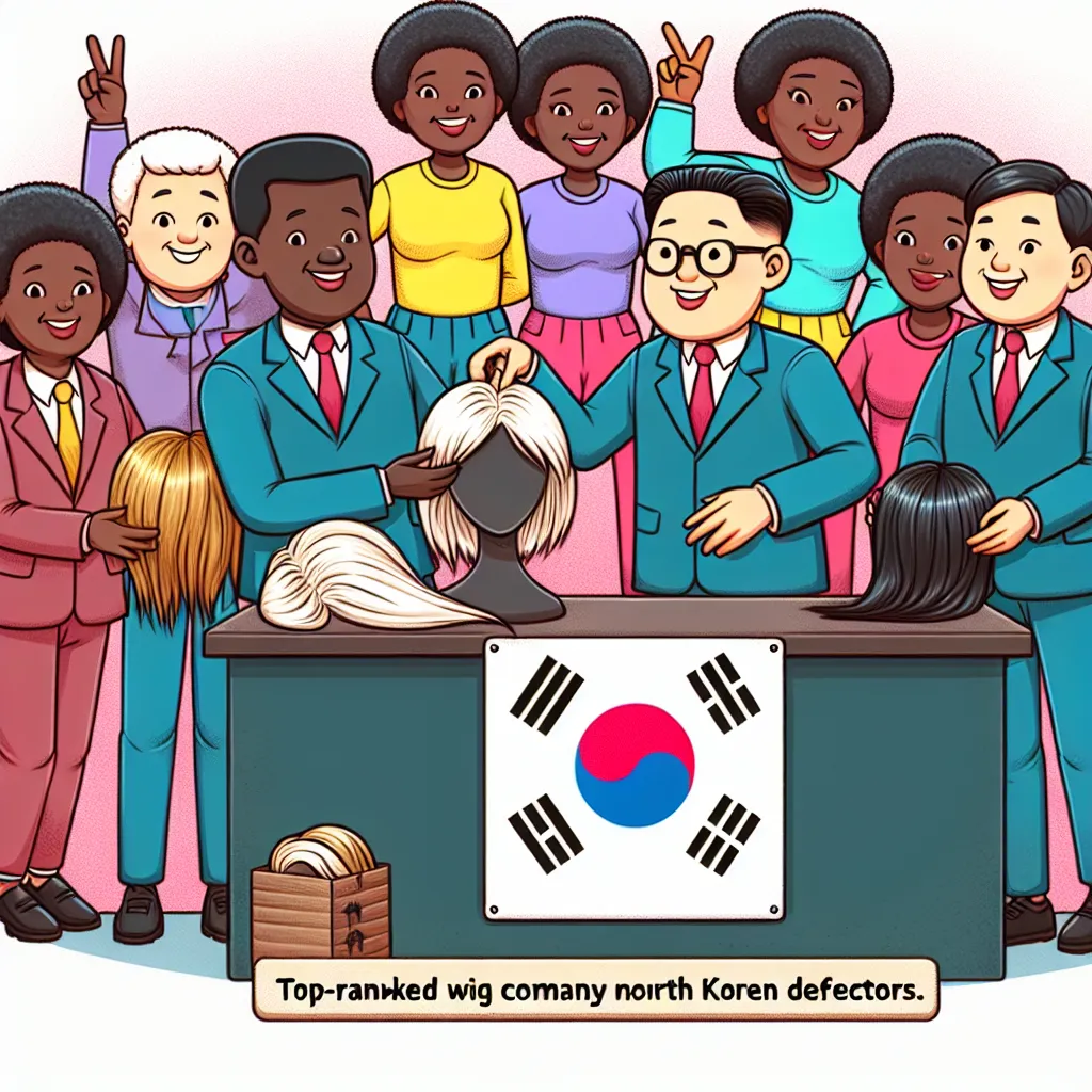 산나 그룹, 동아프리카 가발 시장 1위 기업, 북한 이탈 주민에 기부 전달