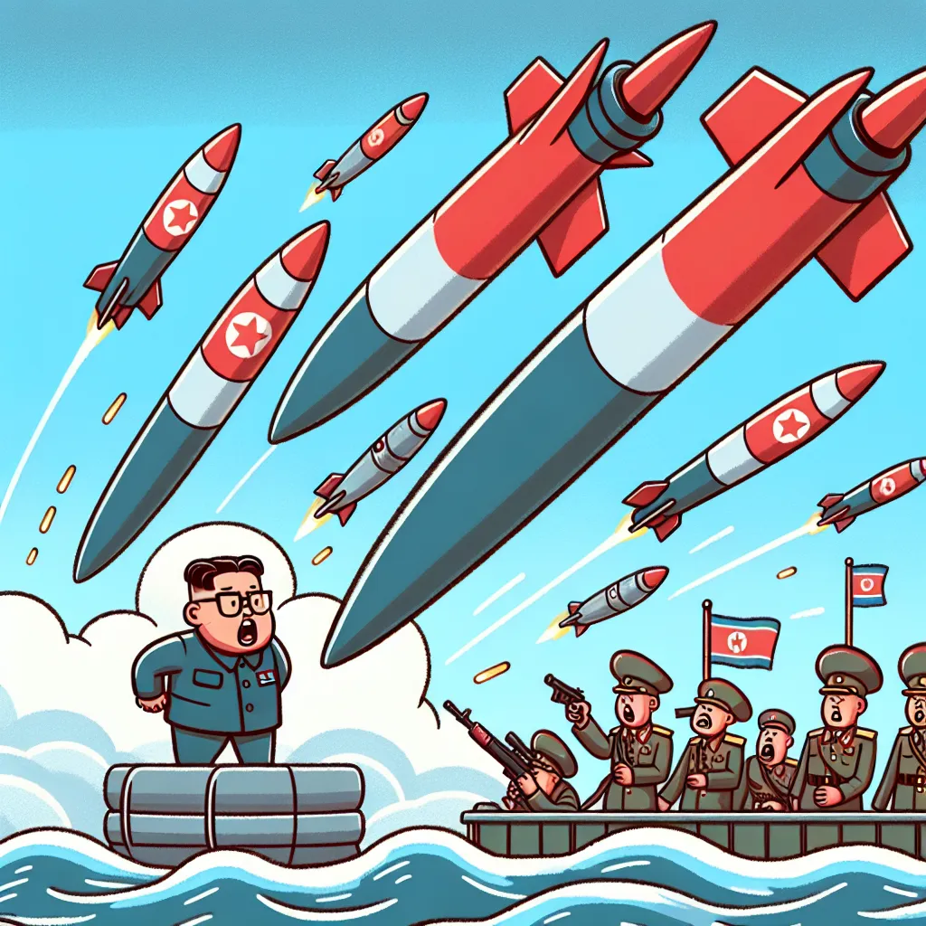 북한, 동해상으로 순항미사일 다수 발사