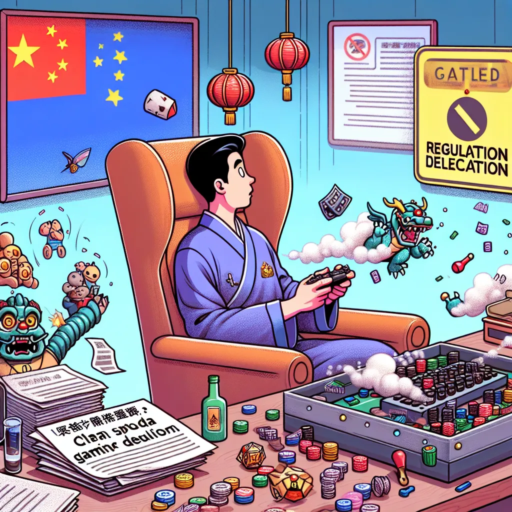 중국 게임 규제 초안 갑작스럽게 삭제