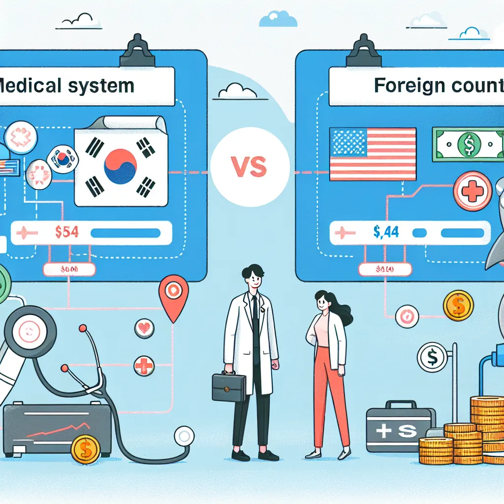 한국과 외국 의료 시스템 비교 분석
