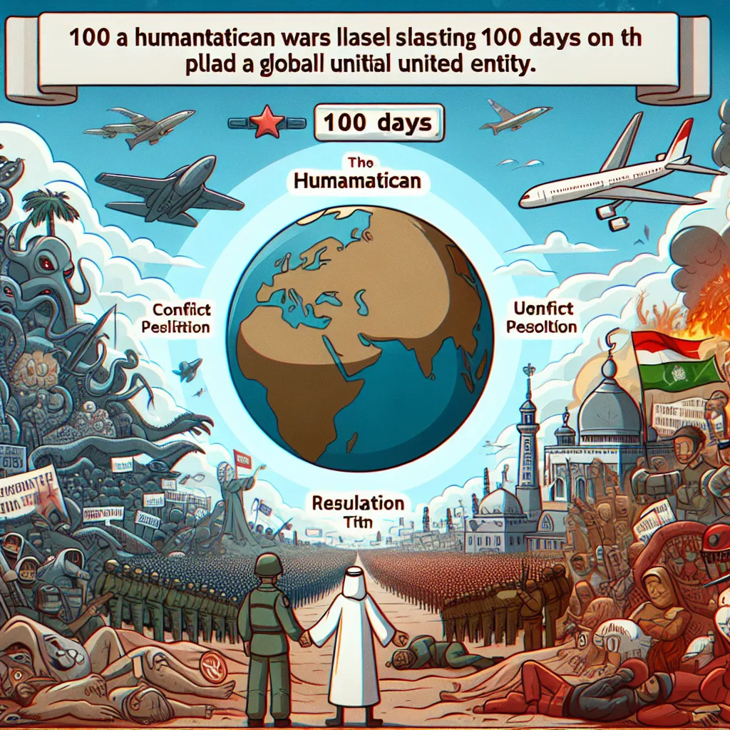 가자 지구 100일 전쟁, 유엔의 인류애에 대한 도전