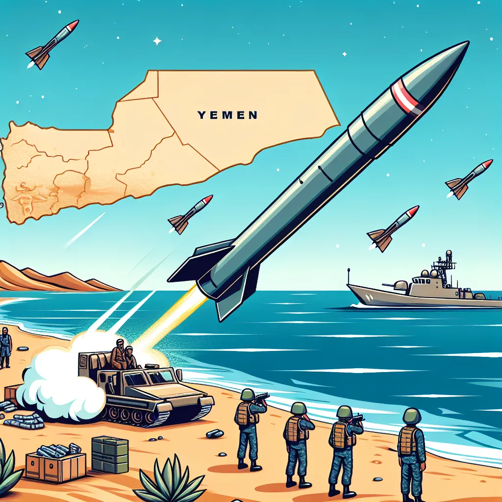 미군, 호우티 반군이 발사한 미사일 요격 성공