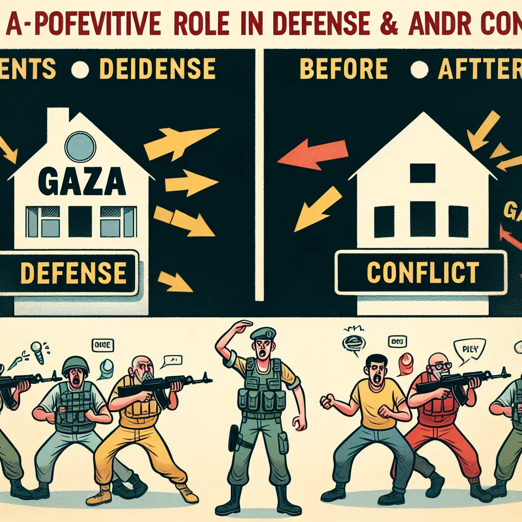 가자 지구 팔레스타인 주민들, 이스라엘 방위 전후 주도적 역할 요구
